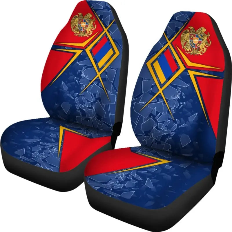 Armenia Car Seat Covers - Armenia Legend