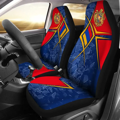 Maori 2021 Car Seat Covers Purple Aotearoa Tattoo
