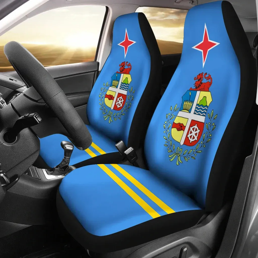 Maori 2021 Car Seat Covers Purple Aotearoa Tattoo