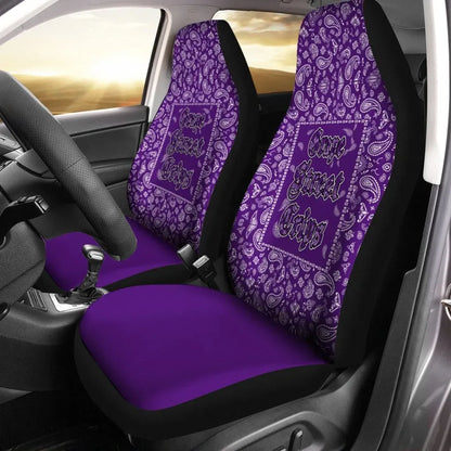 Maori 2021 Car Seat Covers Purple Aotearoa Tattoo