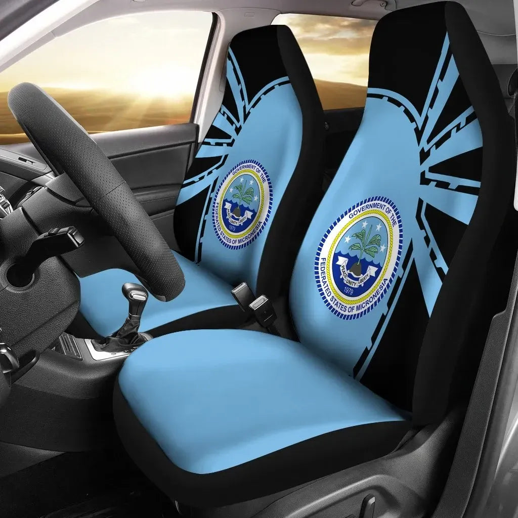 Maori 2021 Car Seat Covers Purple Aotearoa Tattoo