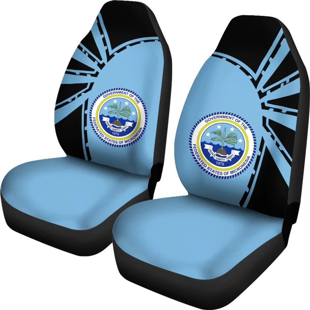Fed. State Of Micronesia Car Seat Covers Premium Style