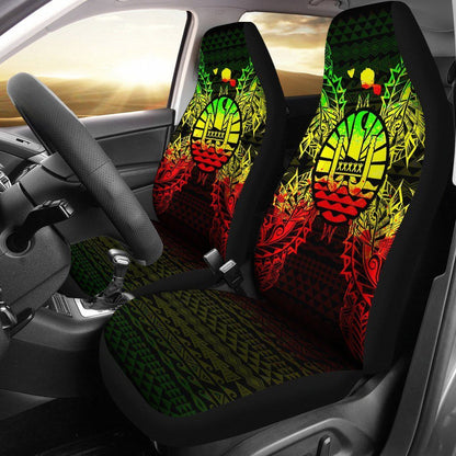 Maori 2021 Car Seat Covers Purple Aotearoa Tattoo