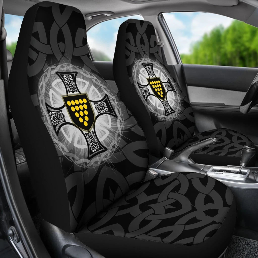 Cornwall Car Seat Covers Cornwall Coat Of Arms With Celtic Cross Bn25