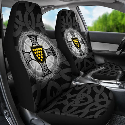 Cornwall Car Seat Covers Cornwall Coat Of Arms With Celtic Cross Bn25
