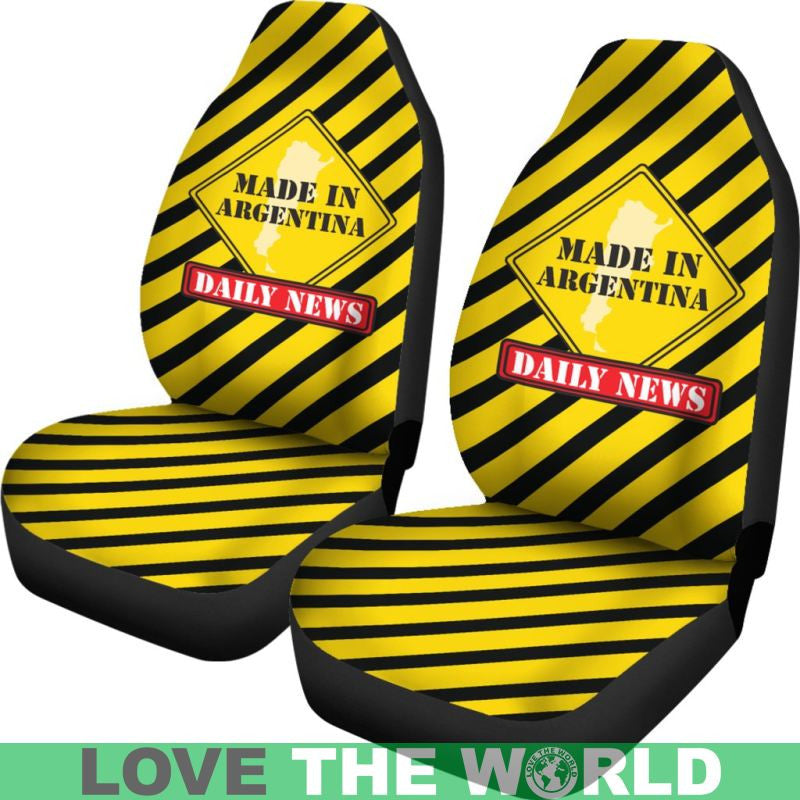 Argentina Sign Car Seat Covers