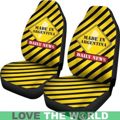 Argentina Sign Car Seat Covers