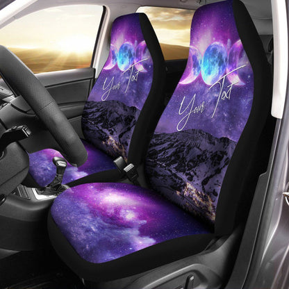 Maori 2021 Car Seat Covers Purple Aotearoa Tattoo