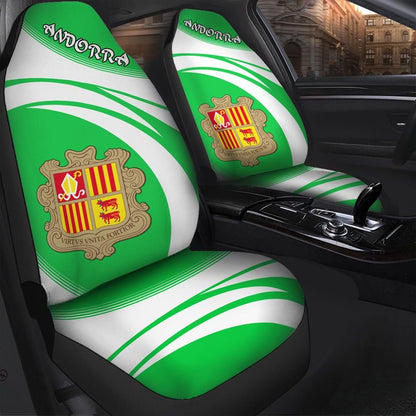Andorra Coat Of Arms Car Seat Cover Cricket W