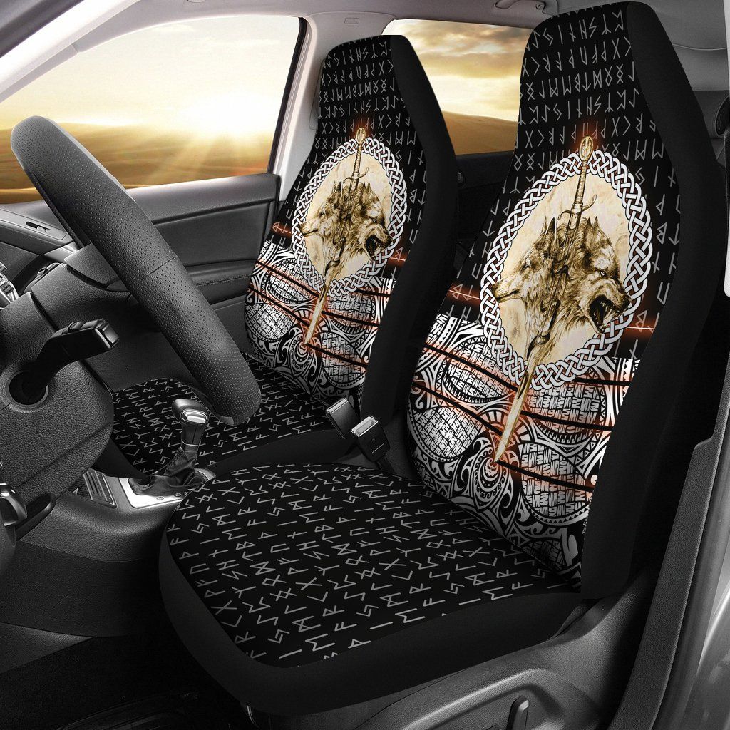 Maori 2021 Car Seat Covers Purple Aotearoa Tattoo