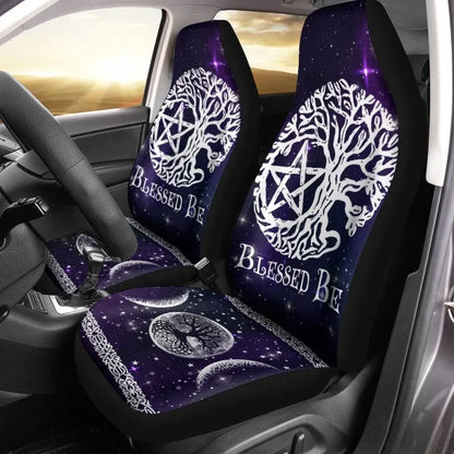 Maori 2021 Car Seat Covers Purple Aotearoa Tattoo