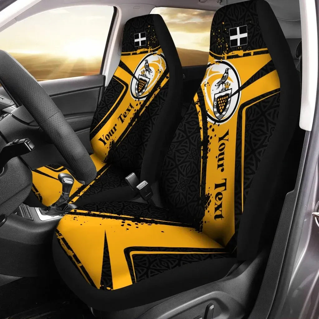 Maori 2021 Car Seat Covers Purple Aotearoa Tattoo