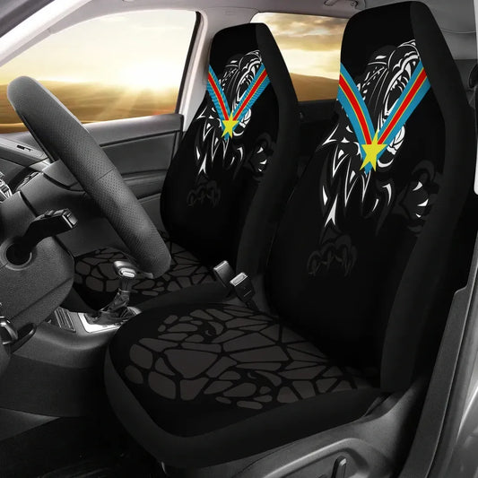 Maori 2021 Car Seat Covers Purple Aotearoa Tattoo