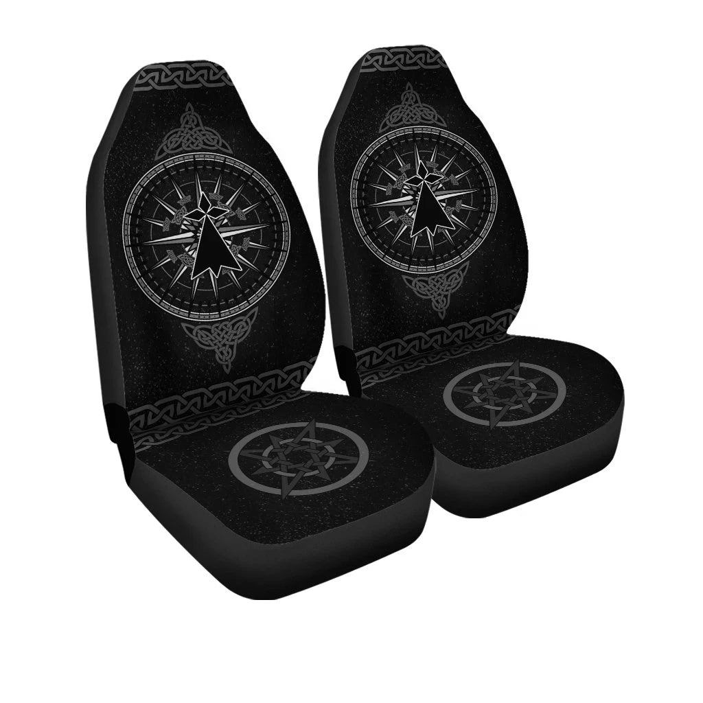 Brittany Celtic Car Seat Covers Celtic Compass With Brittany Stoat Ermine