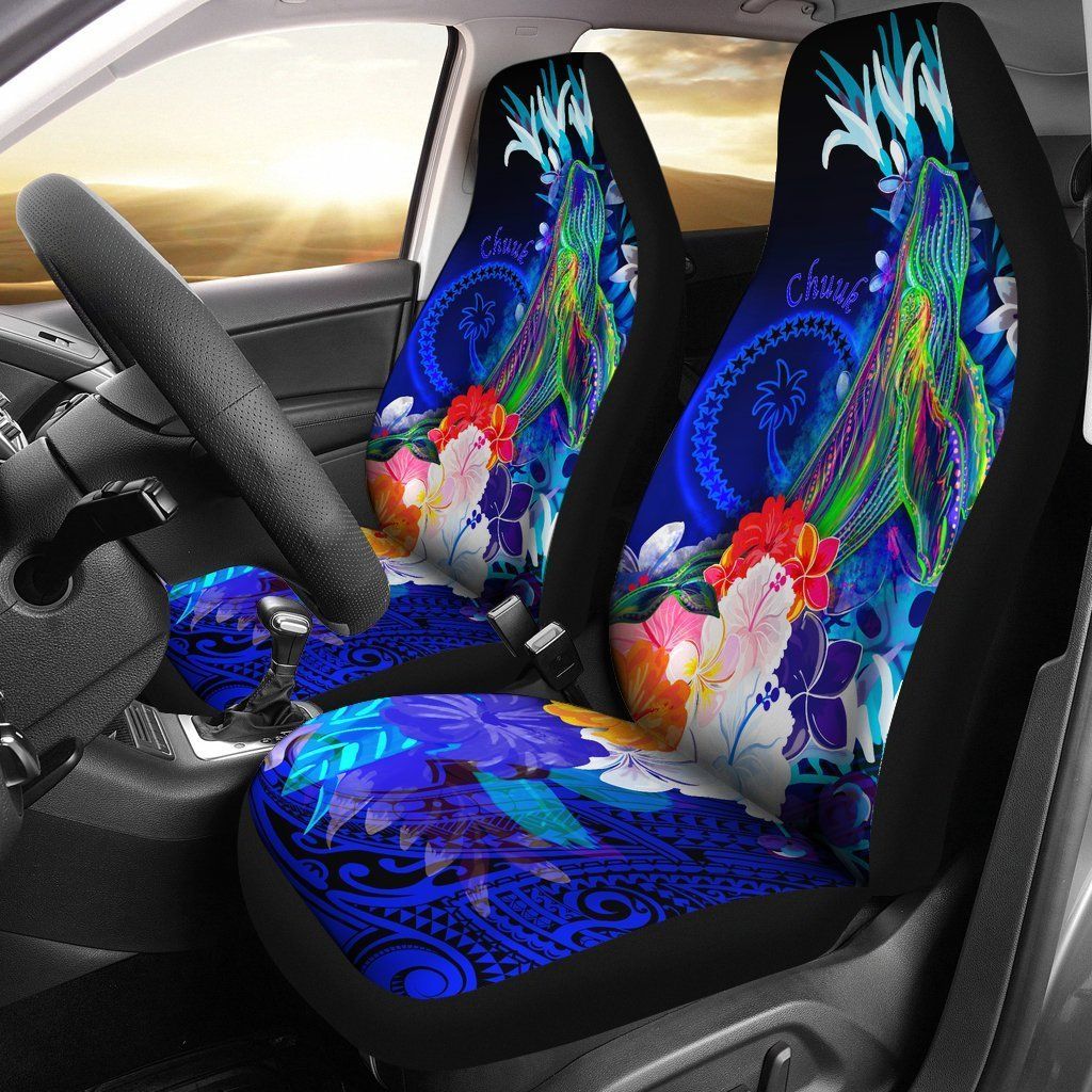 Maori 2021 Car Seat Covers Purple Aotearoa Tattoo