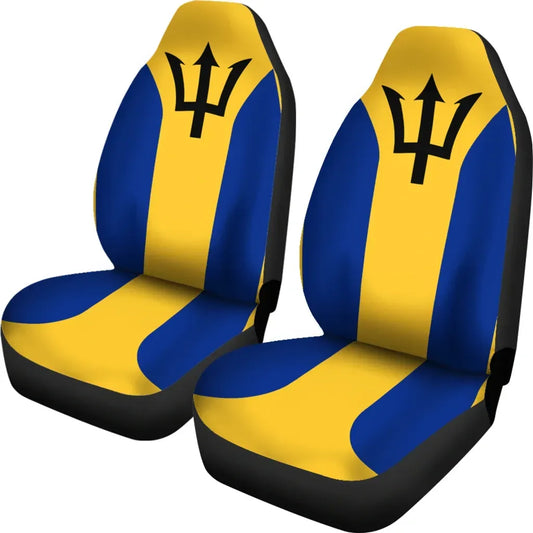 Barbados Car Seat Covers Barbados Flag