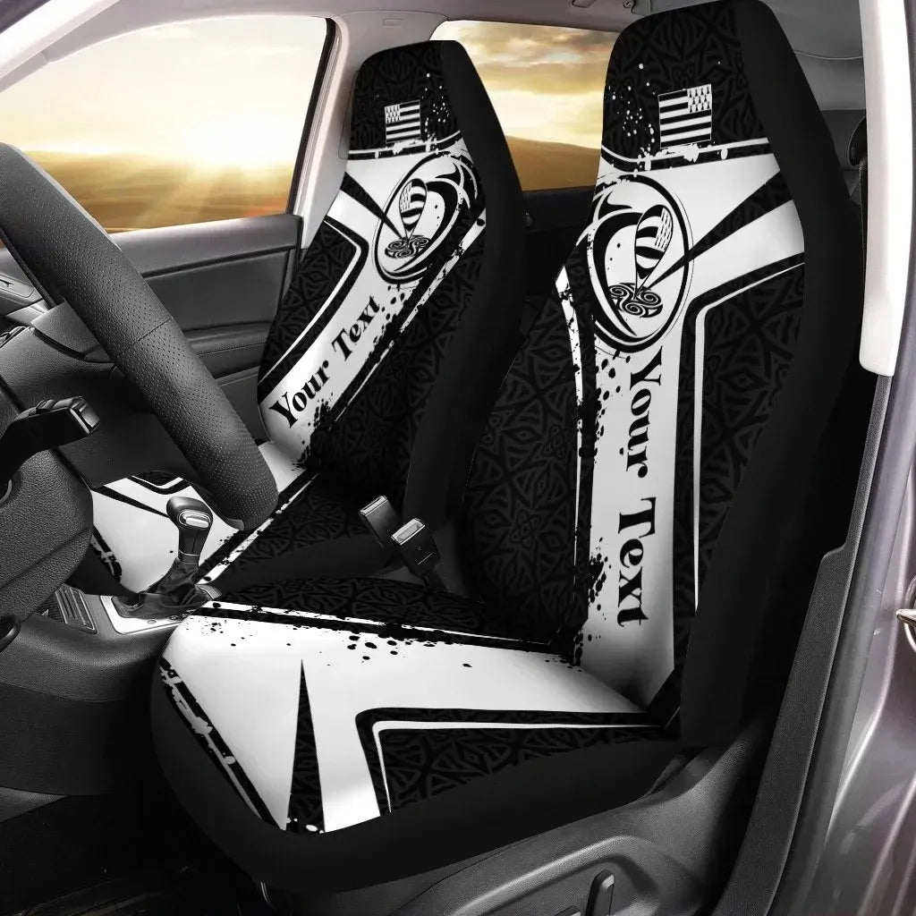 Maori 2021 Car Seat Covers Purple Aotearoa Tattoo