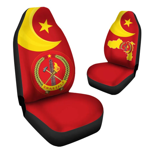 Tigray Car Seat Covers, Tigray Coat Of Arms Flag Lion