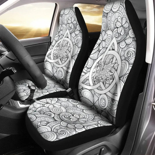 Maori 2021 Car Seat Covers Purple Aotearoa Tattoo
