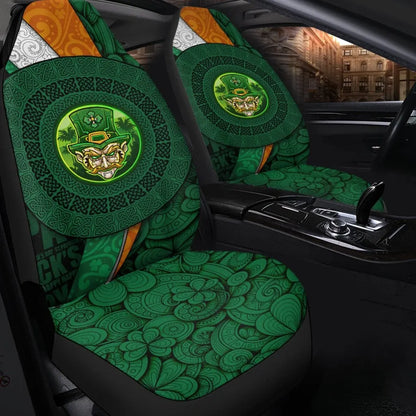 Celticone Car Seat Cover Ireland Green Partrick'S Day