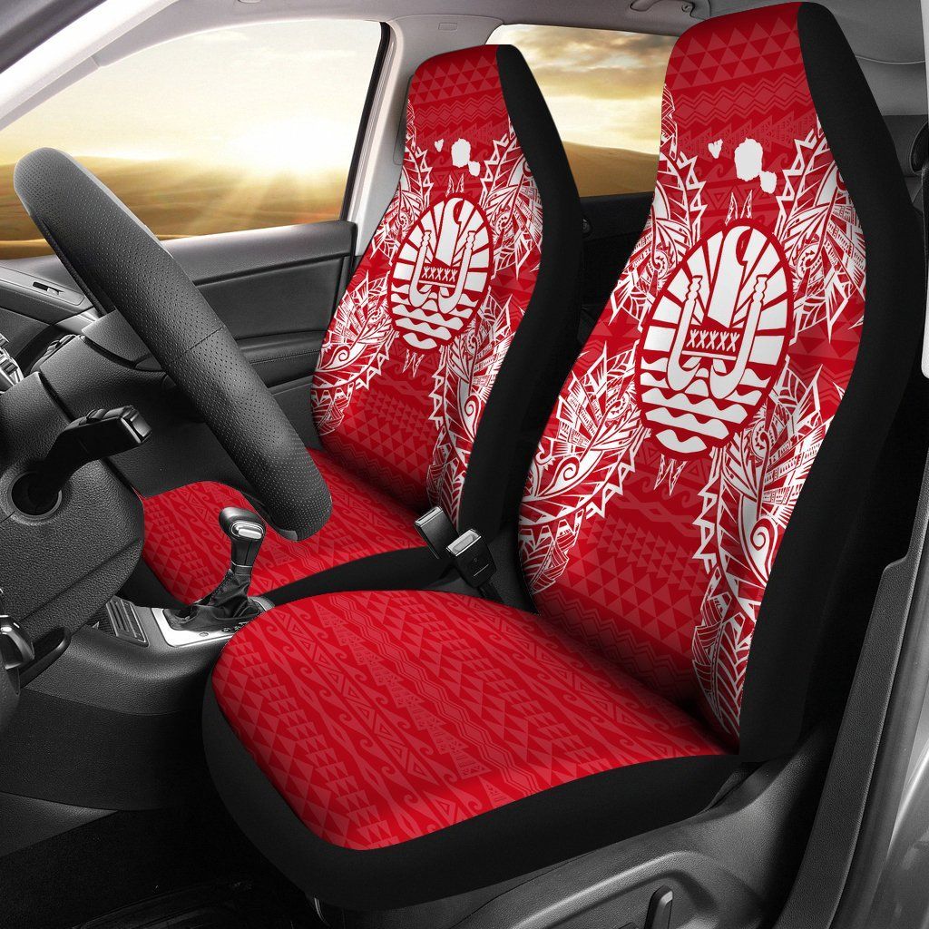Maori 2021 Car Seat Covers Purple Aotearoa Tattoo