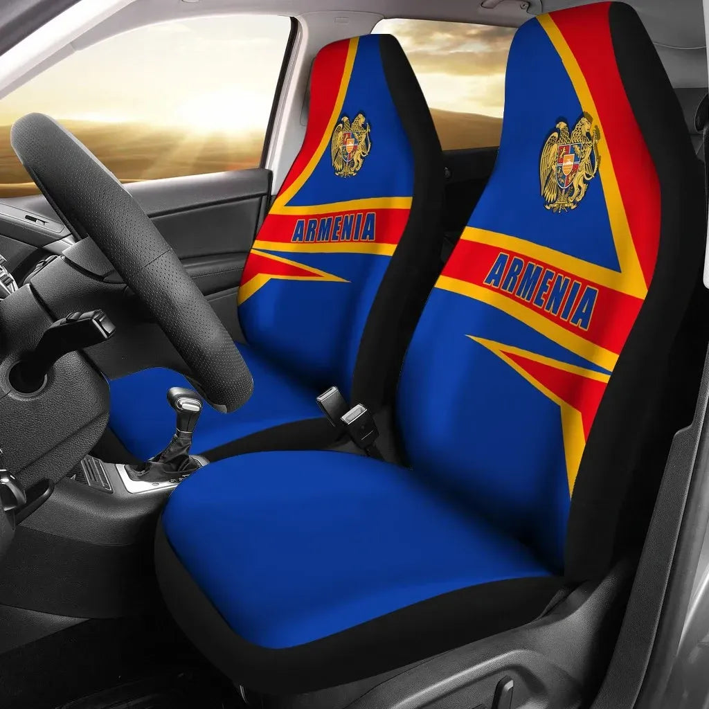 Maori 2021 Car Seat Covers Purple Aotearoa Tattoo
