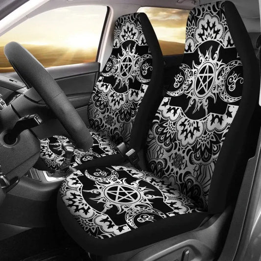 Maori 2021 Car Seat Covers Purple Aotearoa Tattoo