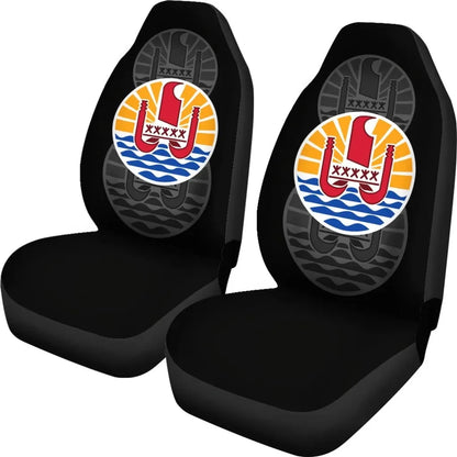 French Polynesia Car Seat Covers Set Of Two