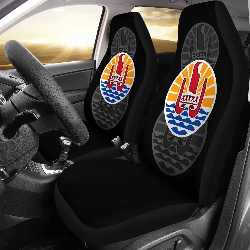 Maori 2021 Car Seat Covers Purple Aotearoa Tattoo
