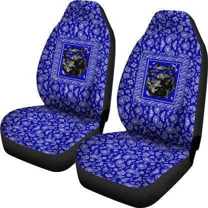 Crips Gang Bulldog Car Seat Covers