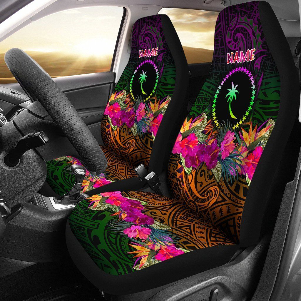 Maori 2021 Car Seat Covers Purple Aotearoa Tattoo