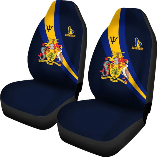 Barbados Car Seat Cover Special Flag