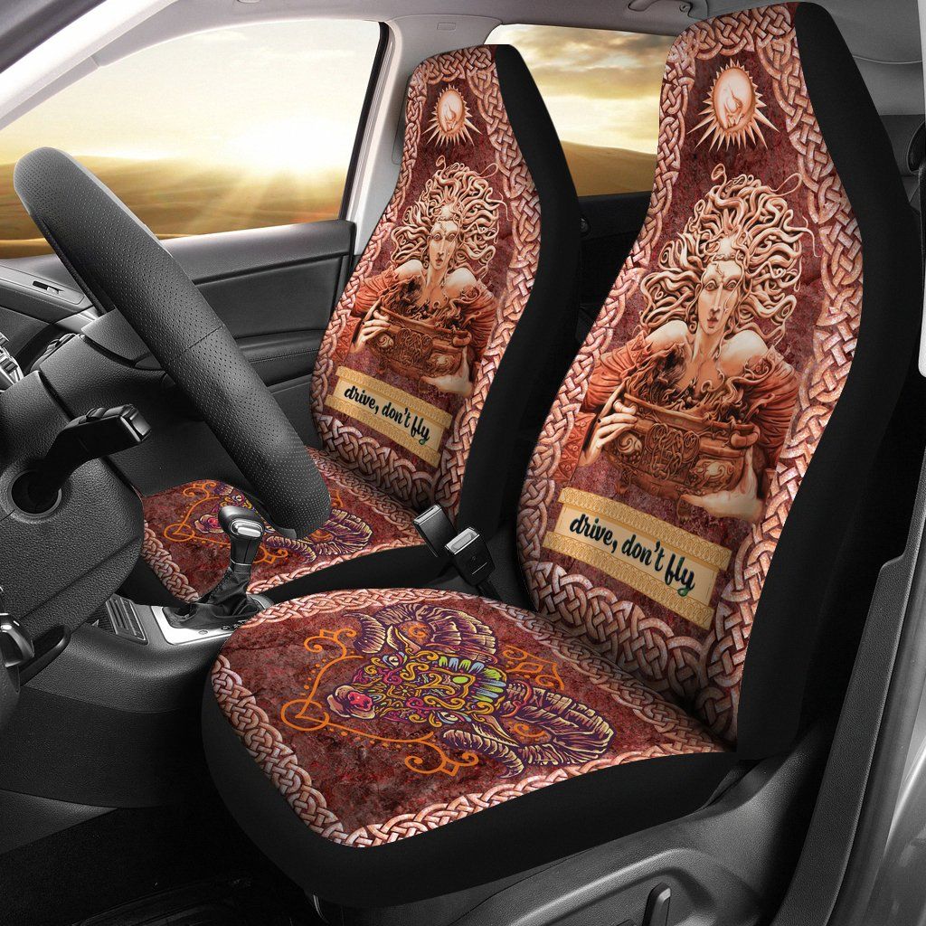 Maori 2021 Car Seat Covers Purple Aotearoa Tattoo