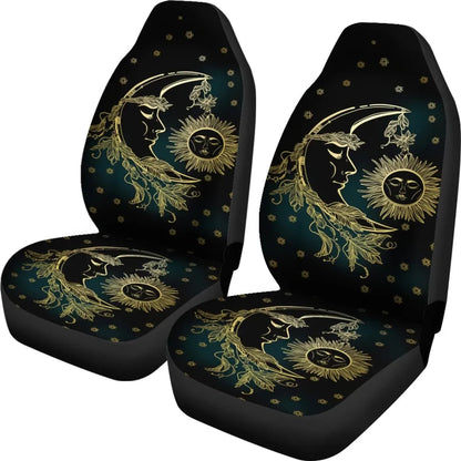 Celtic Wicca Sun & Moon Car Seat Covers
