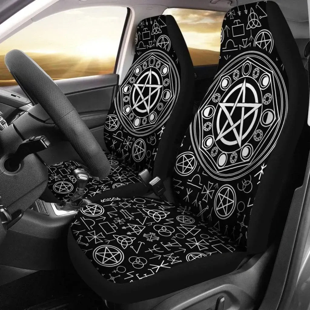 Maori 2021 Car Seat Covers Purple Aotearoa Tattoo