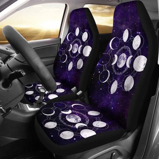 Maori 2021 Car Seat Covers Purple Aotearoa Tattoo