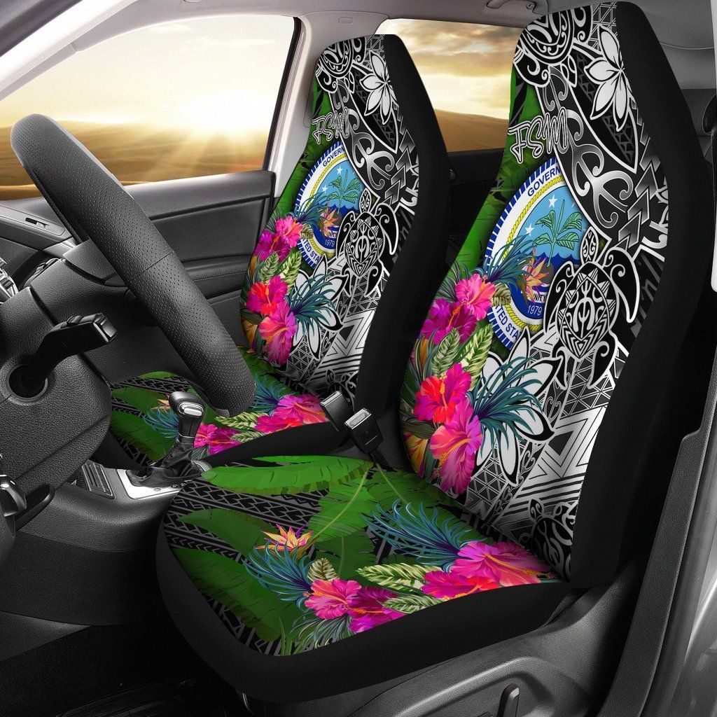 Maori 2021 Car Seat Covers Purple Aotearoa Tattoo