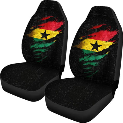 Ghana In Me Car Seat Covers Special Grunge Style