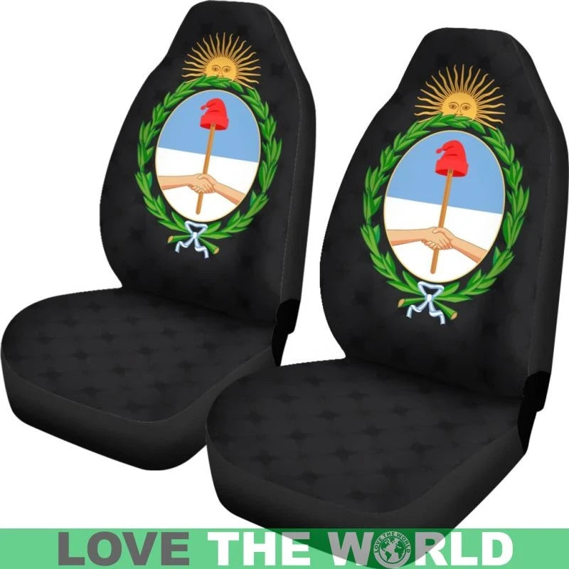 Argentina Coat Of Arms Car Seat Cover