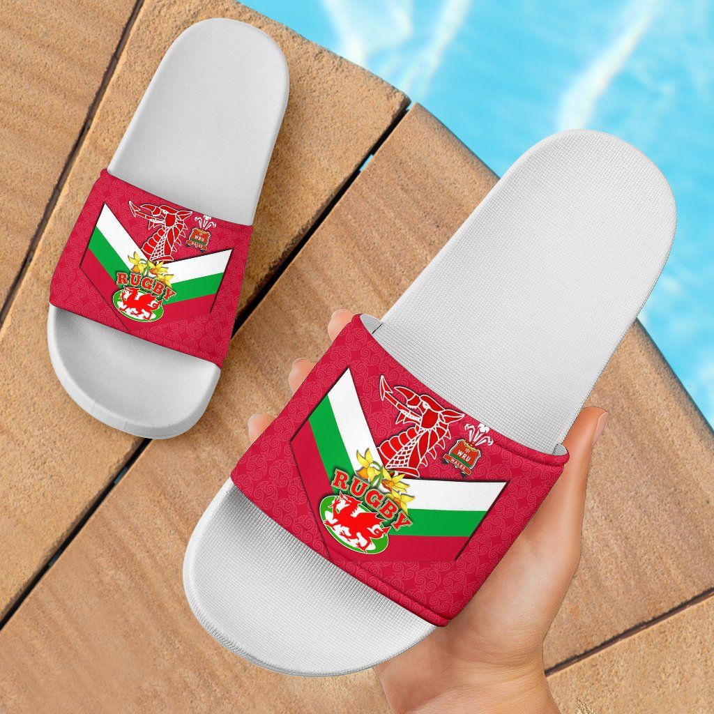 Wales National Rugby League Slide Sandals