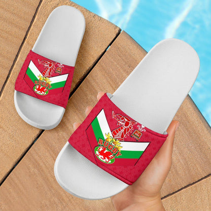 Wales National Rugby League Slide Sandals