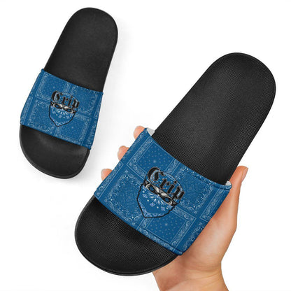 Crips Gang Slide Sandals Special Skull