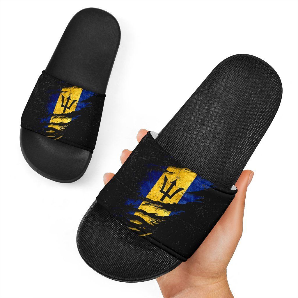 Barbados In Me Slide Sandals Special Grunge Style