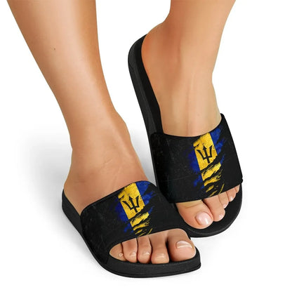 Barbados In Me Slide Sandals Special Grunge Style