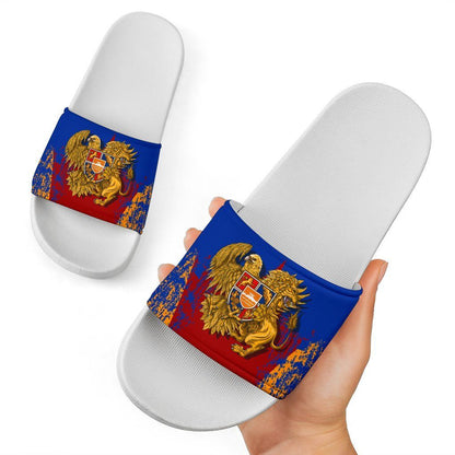Armenia Special Coat of Arms Slide Sandals