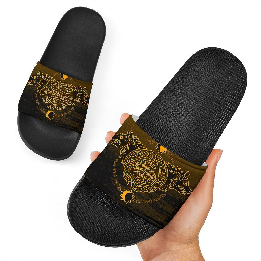 Viking Slide Sandals Hati And Skoll