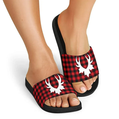 Canada Slide Sandals lumberjack13 Canada Day 2021 Lumberjack Buffalo Plaid