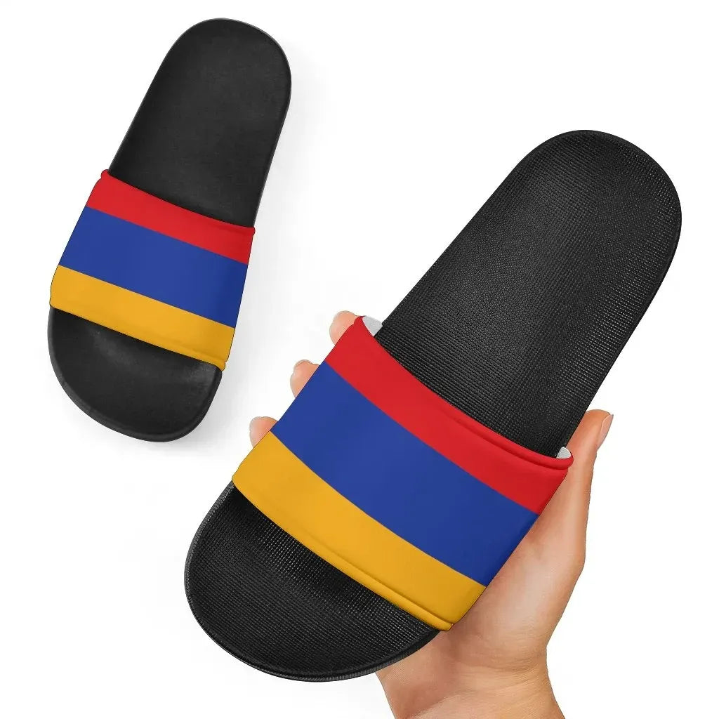 Armenia Slide Sandals Original Flag
