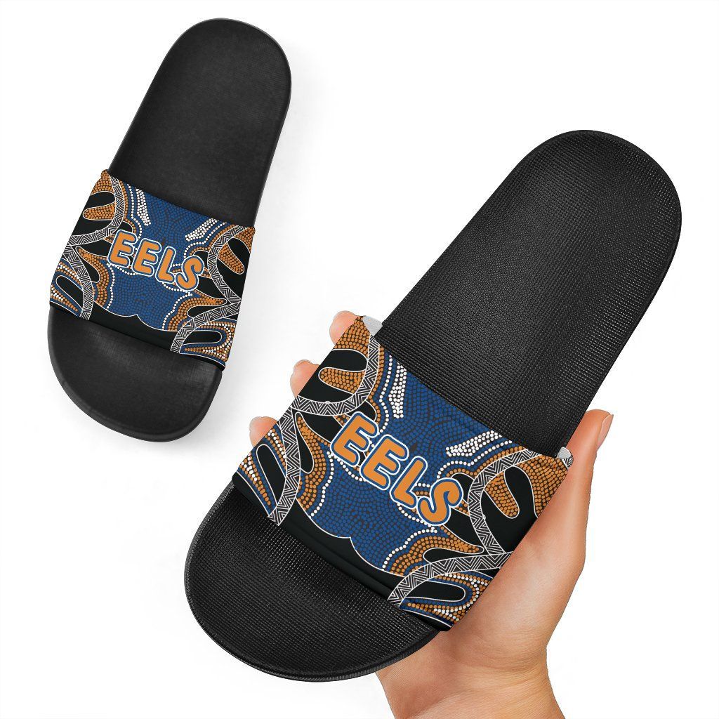 Parramatta Slide Sandals Indigenous Version