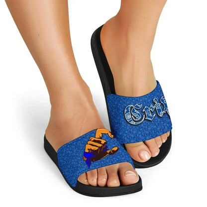 Crips Gang Slide Sandals